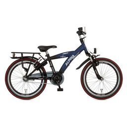 ALPINA Yabber Jongens Sporty Blue Matt - Jet Black M 31cm 2022 (8719461042352)