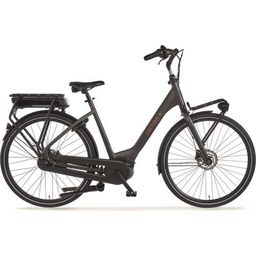 CORTINA E-Common Family Dames Black Gold Matt 57cm 2025 (8719461046046)