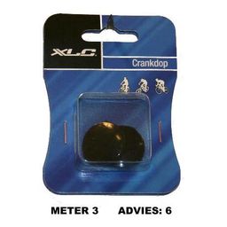 Xlc crankdop zwart krt a 2 (8715957013332)