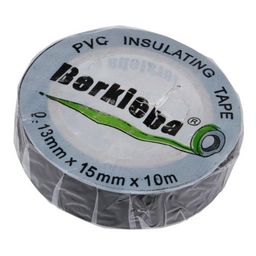 Tape pvc Berkleba zwart 15x10mt rol (8715957136185)