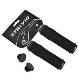 Trivio Handvat foam ergonomic lock-on zwart (8718223005802)