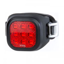 Knog Blinder Mini Lampe, rote LED, Niner, black ohne deutsches Prüfzeichen - (9328389026406)