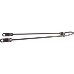 Merkloos Spatbordstang bump 28sp m/grijs p/stuk (8716637003193)