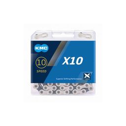 KMC ketting X10 silver/black 122s (4715575883960)