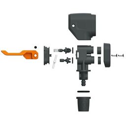 Pompd Sks multivalve kop pvc zw (4002556022242)