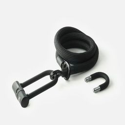 Tex-lock Eyelet Black L 160cm U/X ART2 (4260586430776)