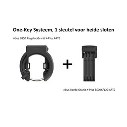 Abus Ringslot 6950 + Bordo 6500K/120 One Key ART2 10/12+15/15 (2181006115061)