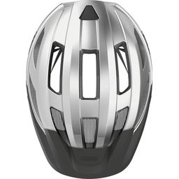 Abus Helm Macator Gleam Silver L (58-62cm) (4003318872204)