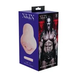Xkin by shots Superheroes - Dark Wolf - Vibrating Masturbator - Mouth - 660g - Flesh (8714273031730)