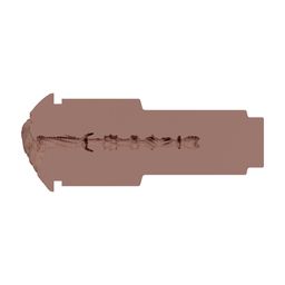Xkin by shots Metallix - Nova Pearl - Vibrating Torch Masturbator - Pussy - 590g - Silver/Brown (8714273031334)