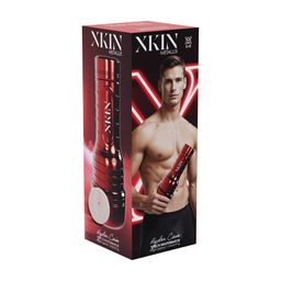 Xkin by shots Metallix - Ryder Cain - Torch Masturbator - Ass - 570g - Red/Flesh (8714273031297)