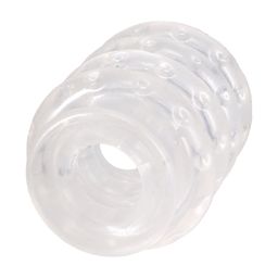 Doc johnson Ball Stretcher Multi-Ring System - Clear (782421098438)