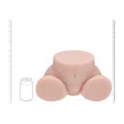 Xkin by shots Bodyforms - Vivica Lenore - Dual Entry Vibrerende Masturbator - 3,5 kg / 7,7 lbs - Vlees (8714273029836)