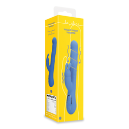 Loveline by shots Wiggle Rabbit Vibrator - Jetset Blauw (8714273044884)