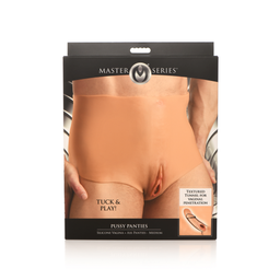 Xr brands Pussy Panties - Silicone Vagina en Ass Panties - M (848518052292)