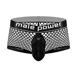 Male power Mini Cock Ring Kort - M - Zwart (845830084024)