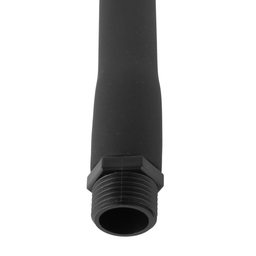 Fuck  fist Anal Douche Siliconen Mondstuk - 45 cm - Zwart (3662811920723)