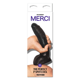 Doc johnson De Perfecte P-Spot Cock - 9.5 / 24 cm - Zwart (782421089887)