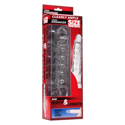 Xr brands Duidelijk Ample - Penis Sleeve (848518007339)