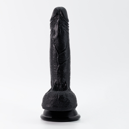 Crushious Inviktus - Vloeibare Siliconen Dildo - 7 / 19 cm - Zwart (7403254159327)