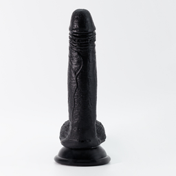 Crushious Inviktus - Vloeibare Siliconen Dildo - 7 / 19 cm - Zwart (7403254159327)