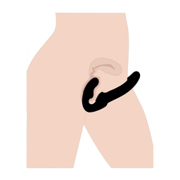 Xr brands Revolver - Strapless Strap-On G-Spot Dildo (848518016782)