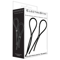 Electrastim Rubberen Verstelbare Penis- en Scrotumlussen (609224031007)