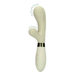 Loveline by shots Siliconen Rabbit Vibrator - Misty Green (8714273048929)
