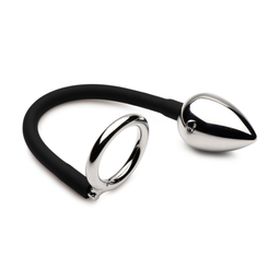 Xr brands Tug and Plug - Cock- en Ballring met Anale Plug (848518053985)
