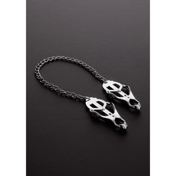 Steel by shots Clover Tepelknijper met Ketting (8714273782205)