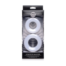 Xr brands Stretch Master - 2-delige Silicone Anale Ring Set (848518033130)