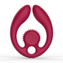 Snail vibe GIZI Duo - Dual Couples Stimulator - Bordeauxt (8720615766154)