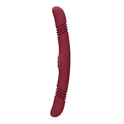 Loveline by shots Dubbelzijdige Duwvibrator - Merlot Druif (8714273049056)