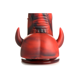 Xr brands Horny Devil - Demon Silicone Dildo - Rood (848518052988)