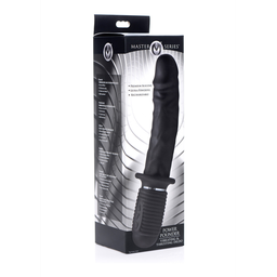 Xr brands Power Pounder - Vibrerende en Duwende Silicone Dildo (848518032010)