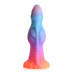 Xr brands Galactic Cock - Alien Creature Glow-in-the-Dark Silicone Dildo (848518053244)