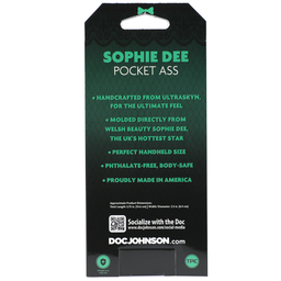 Doc johnson Sophie Dee - ULTRASKYN Pocket Ass Masturbator (782421031718)