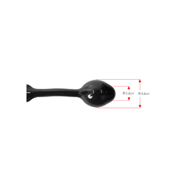Perfectfitbrand Armor Tug Lock - Cockring met Ball Strap en Butt Plug - Medium (854854005151)