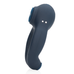 Loveline by shots Vibrerende Cockring met Clitoris Stimulatie - Indigo Blauw (8714273044914)