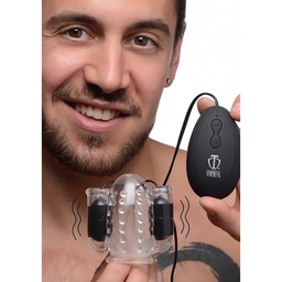 Xr brands Deluxe Dual Vibrating Head Teaser (848518043054)