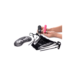 Xr brands Power Panty - Kantpanty, Bullet Vibrator en Blinddoek (848518039958)