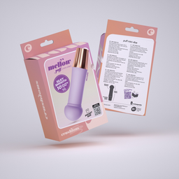 Crushious Mellow Puff - Mini Wand Vibrator - Lavendel (7403254161337)