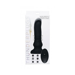 Xr brands Siliconen Vibrerende en Duwende Plug (848518032577)