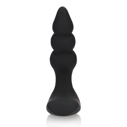 Loveline by shots Beaded Vibrerende Anale Plug met Afstandsbediening - Zoethout Zwart (8714273049032)