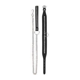 Ouch! by shots Diamanten Halsband met Leash (7423522543566)