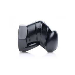 Xr brands Zwarte Beperkte Chastity Cage met Studs (848518026729)