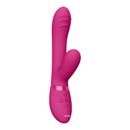 Vive by shots Tani - Finger Motion met Pulse-Wave Vibrator - Roze (7423522539583)