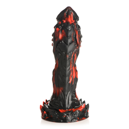 Xr brands Grim Reaper - Siliconen Dildo - Rood/Zwart (848518053213)