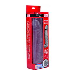 Xr brands Transparante Penis Sleeve - 2 / 5 cm (848518031396)