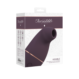 Irresistible by shots Kissable - Zuig Vibrator (8714273549341)